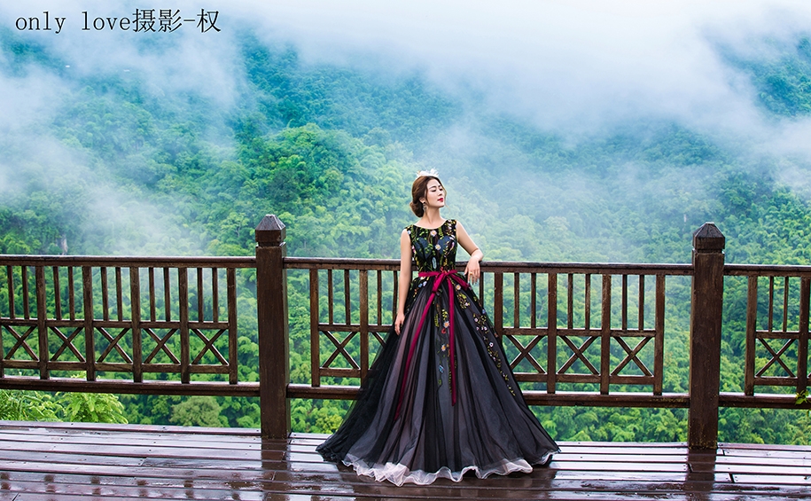 晨雾弥漫 婚纱照