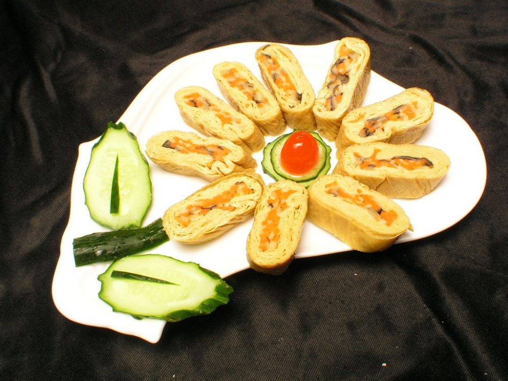 千层百叶凉菜系列美食素材图片