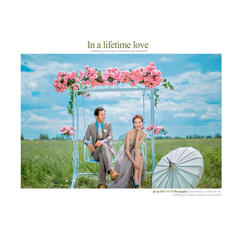 in a lifetime love 婚纱照