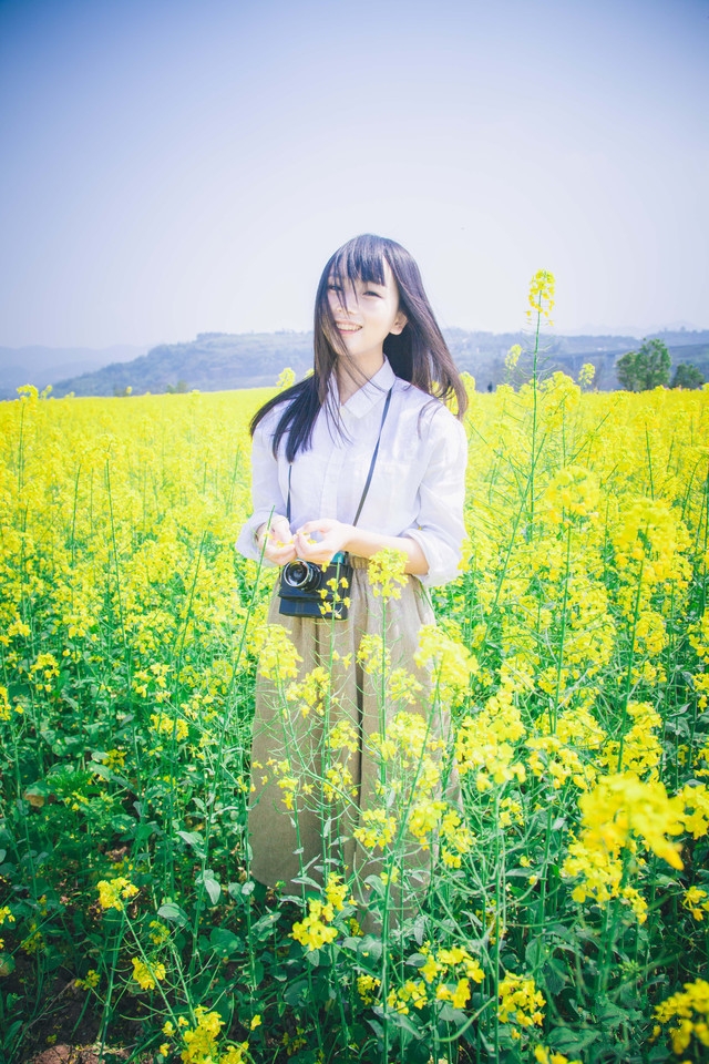 小清新美女唯美意境清新文艺伤感图集