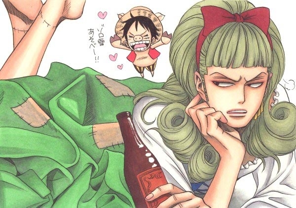 海贼王原作风格同人彩绘