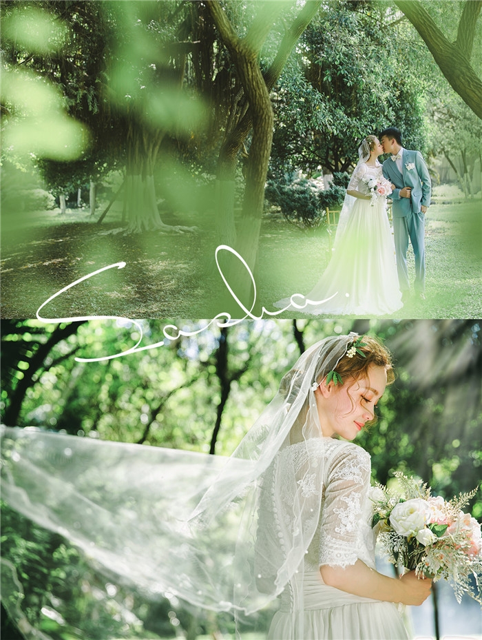 北欧风情  婚纱照