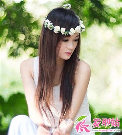 直发女生做什么发型好看 女生清纯时尚发型图片