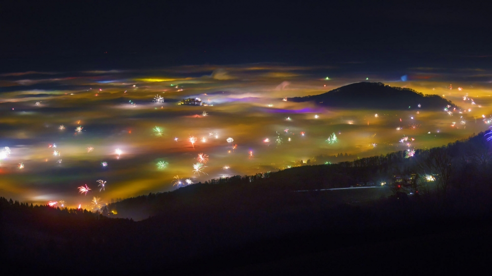 美丽的城市夜景壁纸