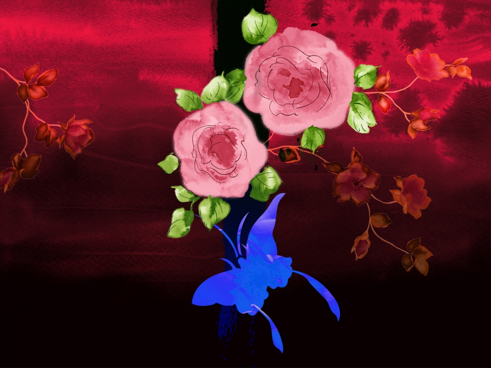 水墨花卉 第二辑