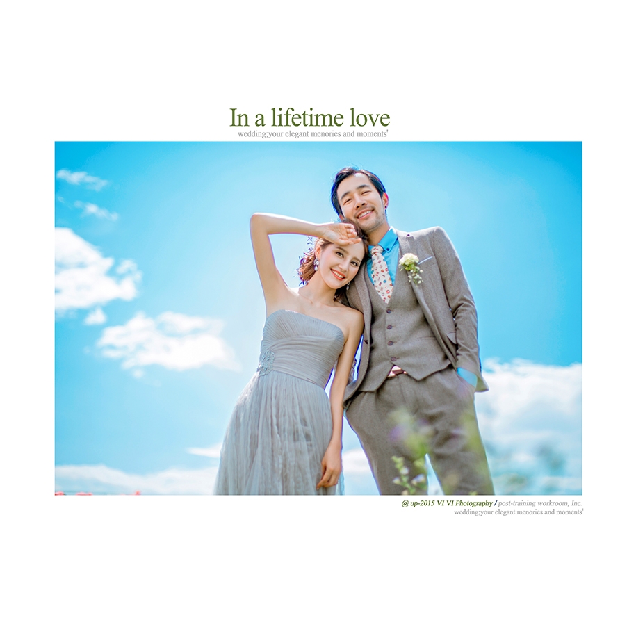 in a lifetime love 婚纱照