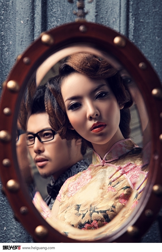 镜花水月 婚纱照