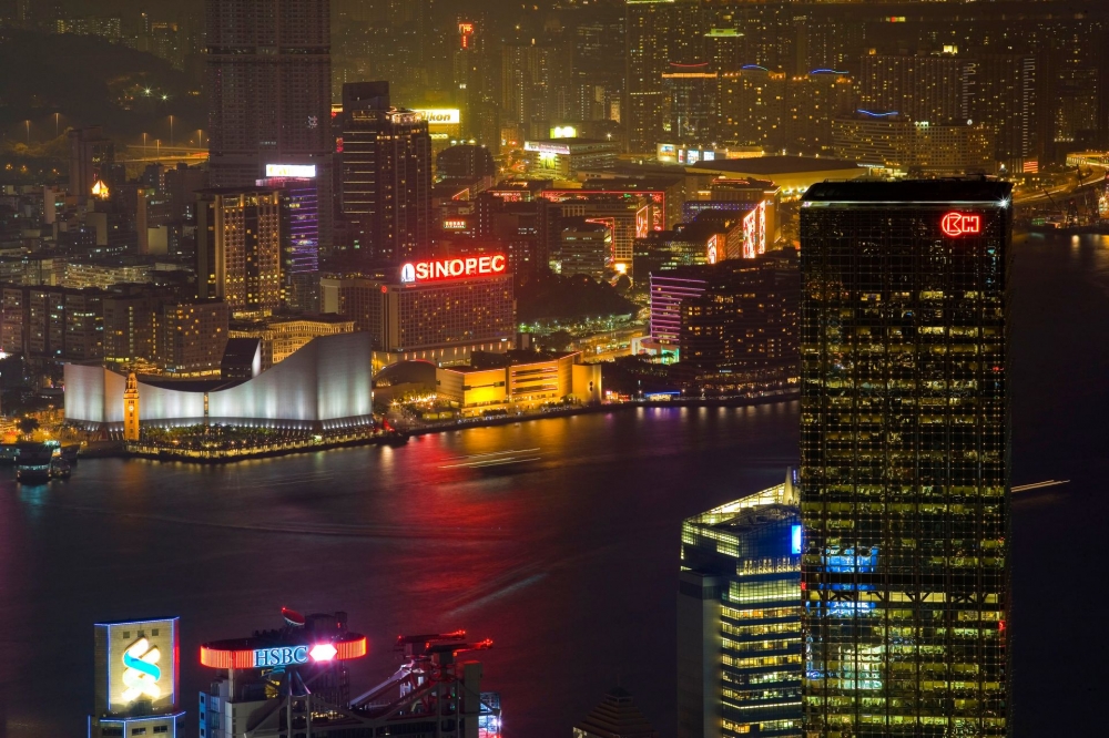 维多利亚港夜景桌面壁纸 第二辑