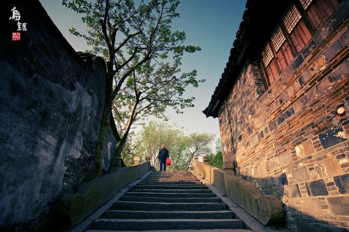 幽静古老的乌镇美景图片