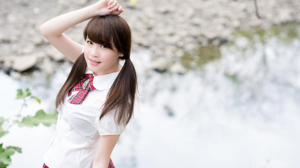 阳光小清新唯美美女壁纸
