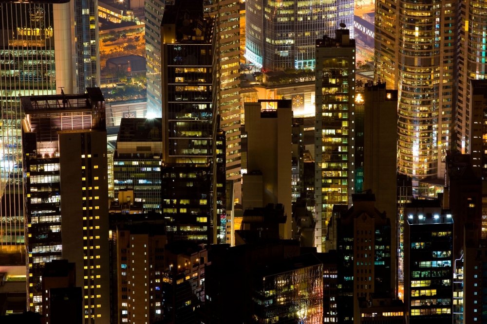 维多利亚港夜景桌面壁纸 第二辑