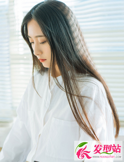 女生长发什么发型好看 长发刘海发型脸型搭配图片设计