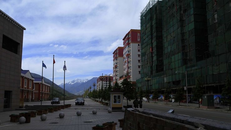 川藏线自驾游拍美丽风景