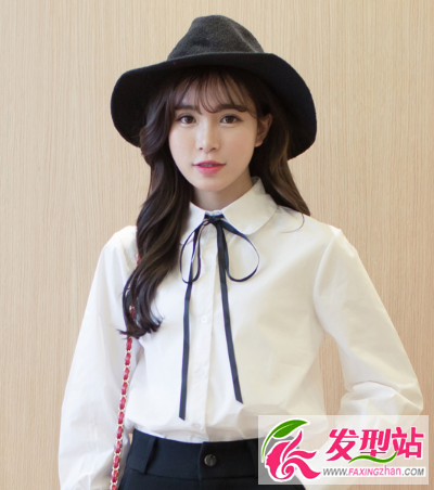 女生长发什么发型好看 长发刘海发型脸型搭配图片设计