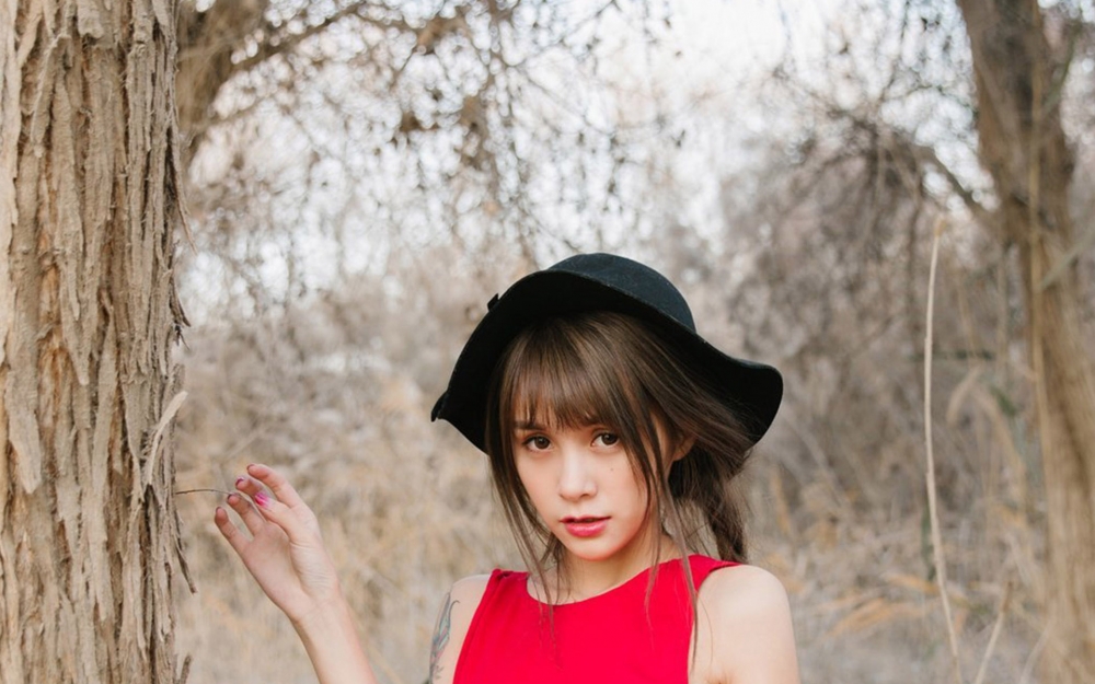 性感美女模特夏美酱高清壁纸