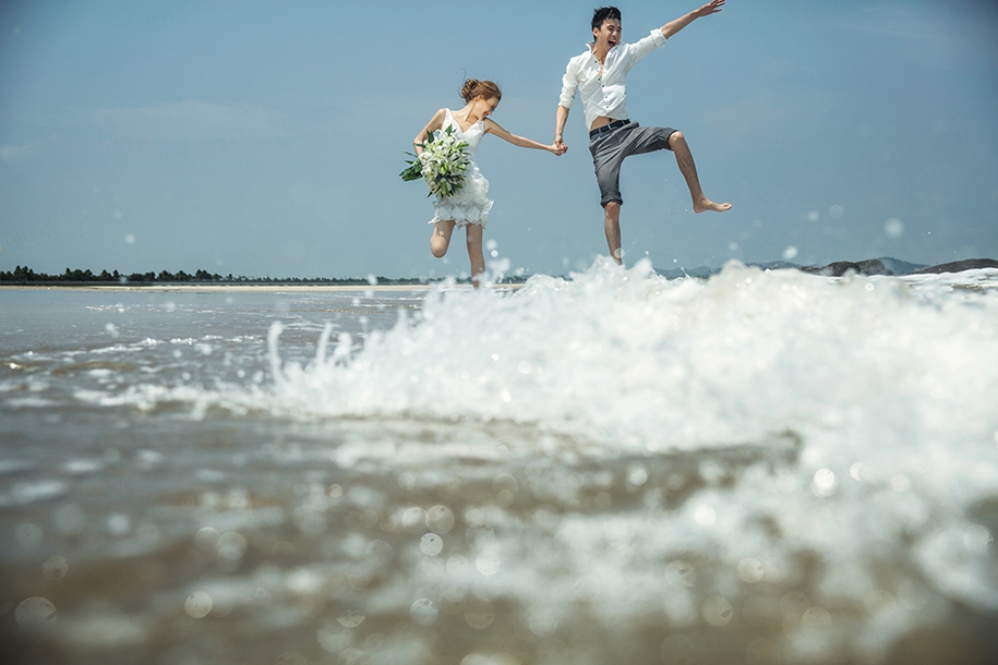 海岛之恋 婚纱照