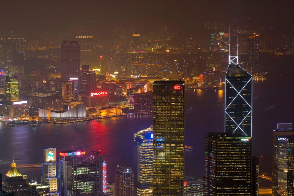 维多利亚港夜景桌面壁纸 第二辑