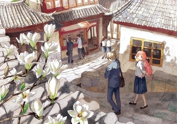 倘若年少是 青苔