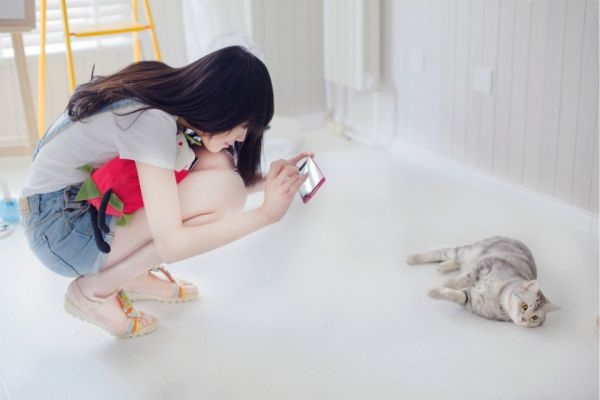 可爱的小清新美女图片
