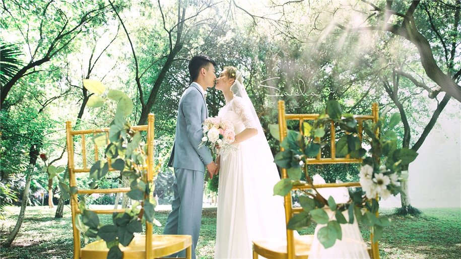 北欧风情  婚纱照