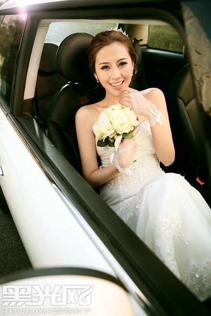 韩调调 婚纱照