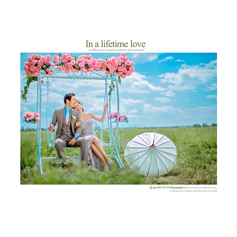 in a lifetime love 婚纱照