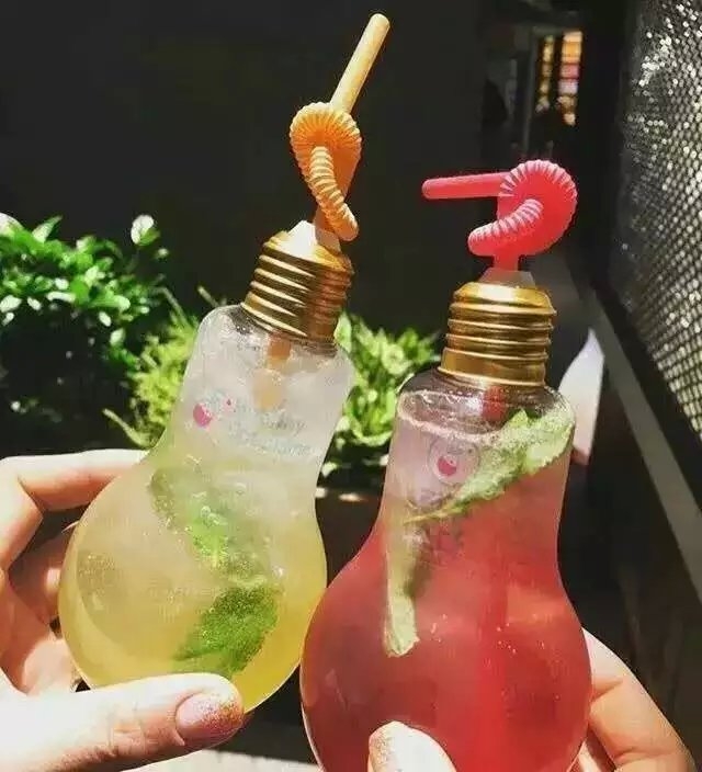 韩国灯泡苏打水 你喝过吗