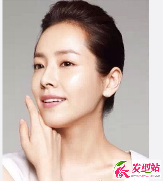 韩国女星韩智敏发型 时尚漂亮的韩式发型
