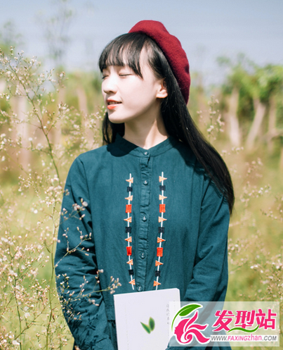 女生长发什么发型好看 长发刘海发型脸型搭配图片设计