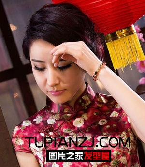 老上海风情旗袍发型欣赏 向经典致敬重现复古美
