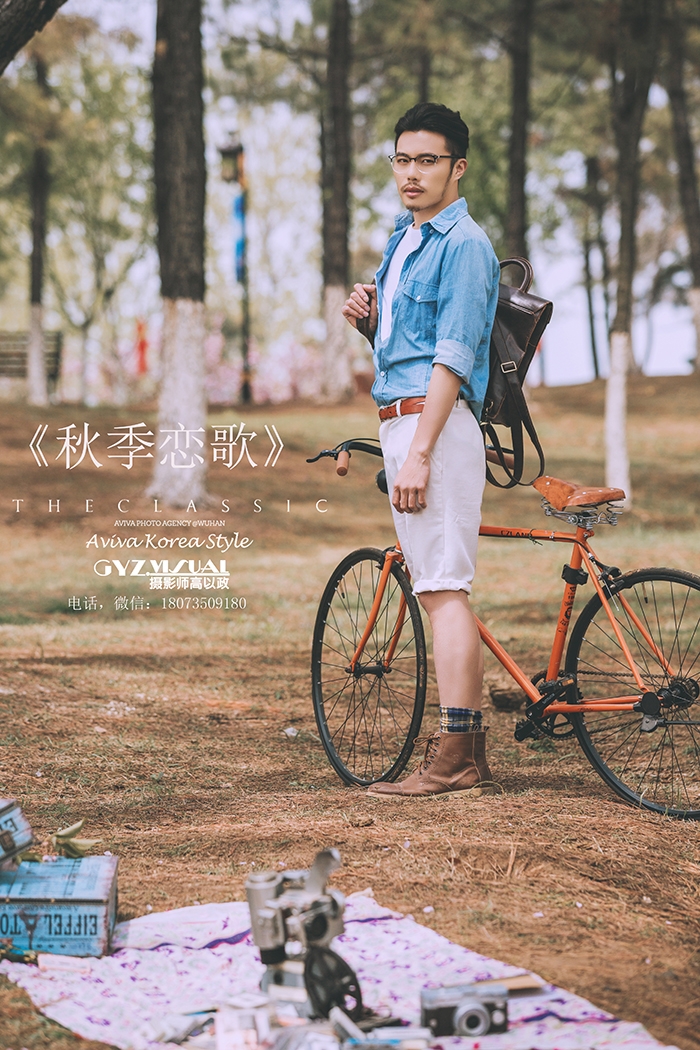 秋季恋歌 婚纱照