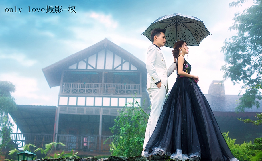 晨雾弥漫 婚纱照