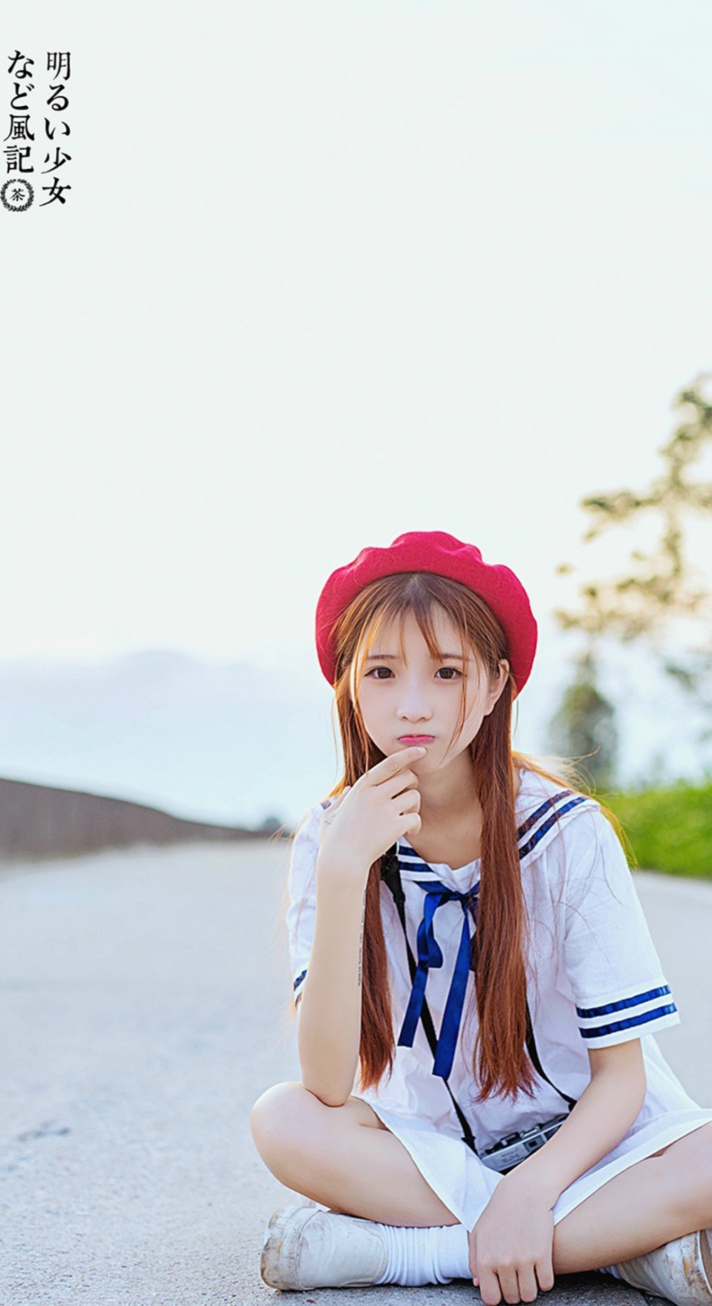 甜美养眼少女唯美写真iPhone6s Plus手机壁纸下载