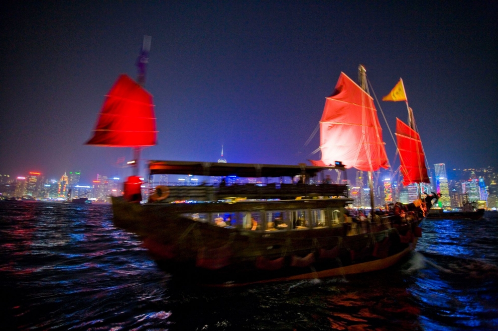 维多利亚港夜景桌面壁纸 第二辑