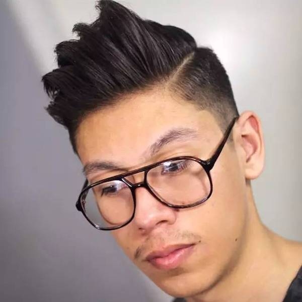男士最夯发型大全 蓬巴杜undercut渐变帅到飞起