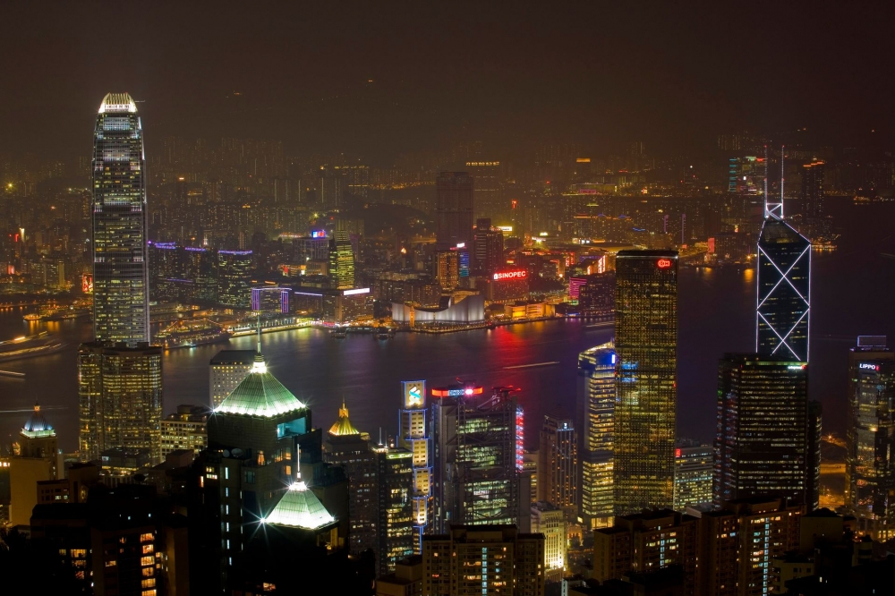 维多利亚港夜景桌面壁纸 第二辑