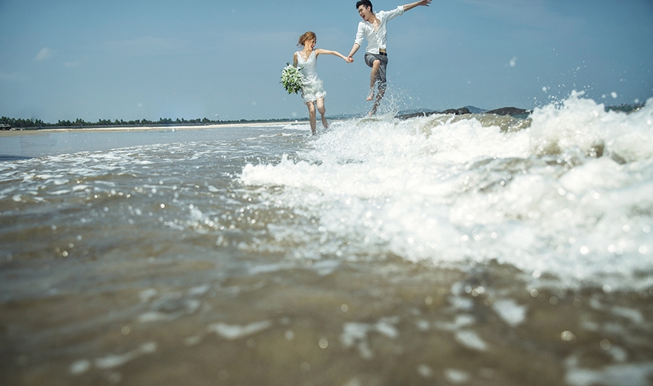 海岛之恋 婚纱照