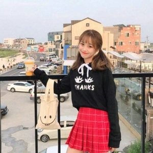 天真开朗唯美小清新女生头像