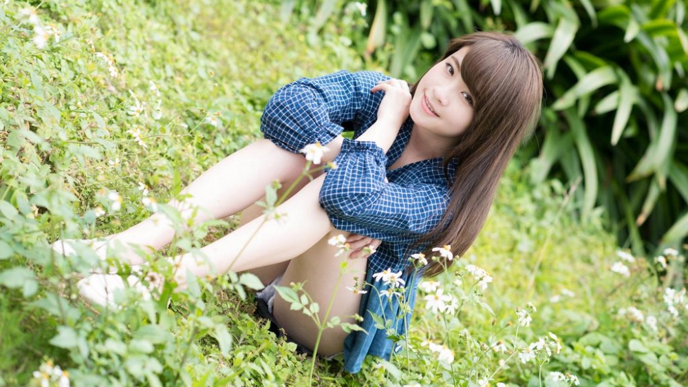 阳光小清新唯美美女壁纸
