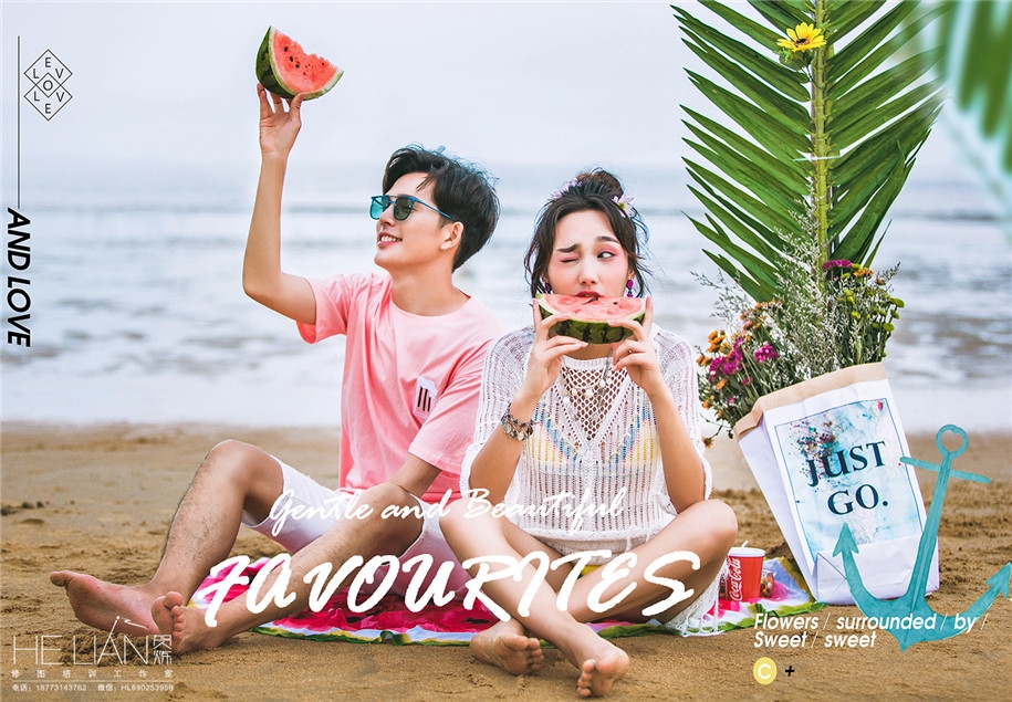 我想我遇到了快乐 婚纱照