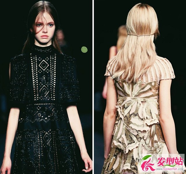 论仙女发型的养成 Valentino 2015 Paris