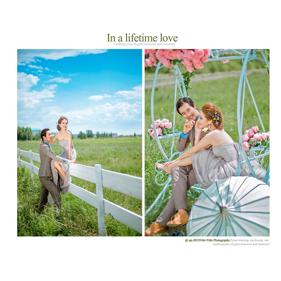 in a lifetime love 婚纱照
