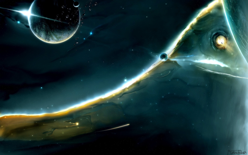 唯美神秘的浩瀚宇宙高清桌面壁纸下载
