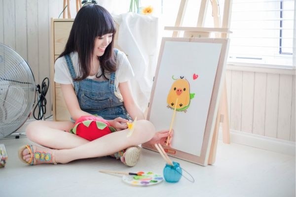 可爱的小清新美女图片