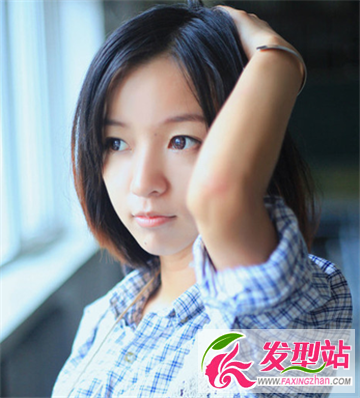 甜美清新校园短发发型 俏丽可人让人怜爱