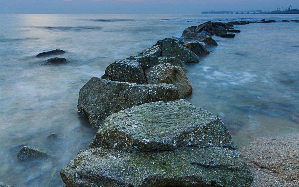 清晨大海风景壁纸高清