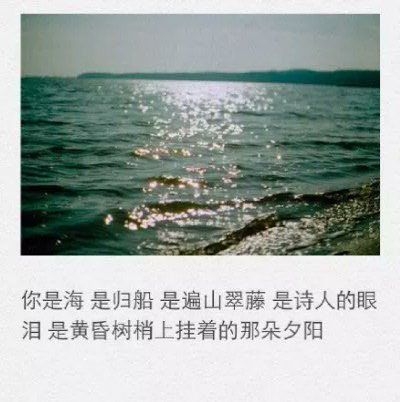 你那里都有好，只是无缘到老