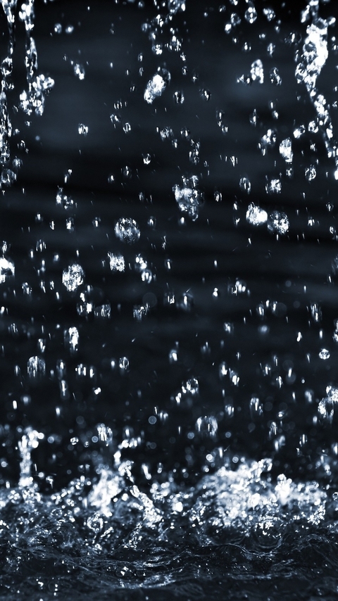 创意设计个性非主流玻璃上的雨点高清图片手机壁纸第一辑