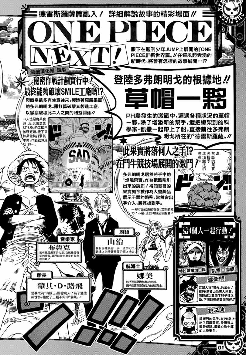 海贼王JUMP NEXT特辑 新世界篇