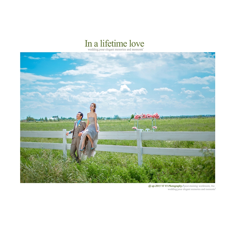 in a lifetime love 婚纱照